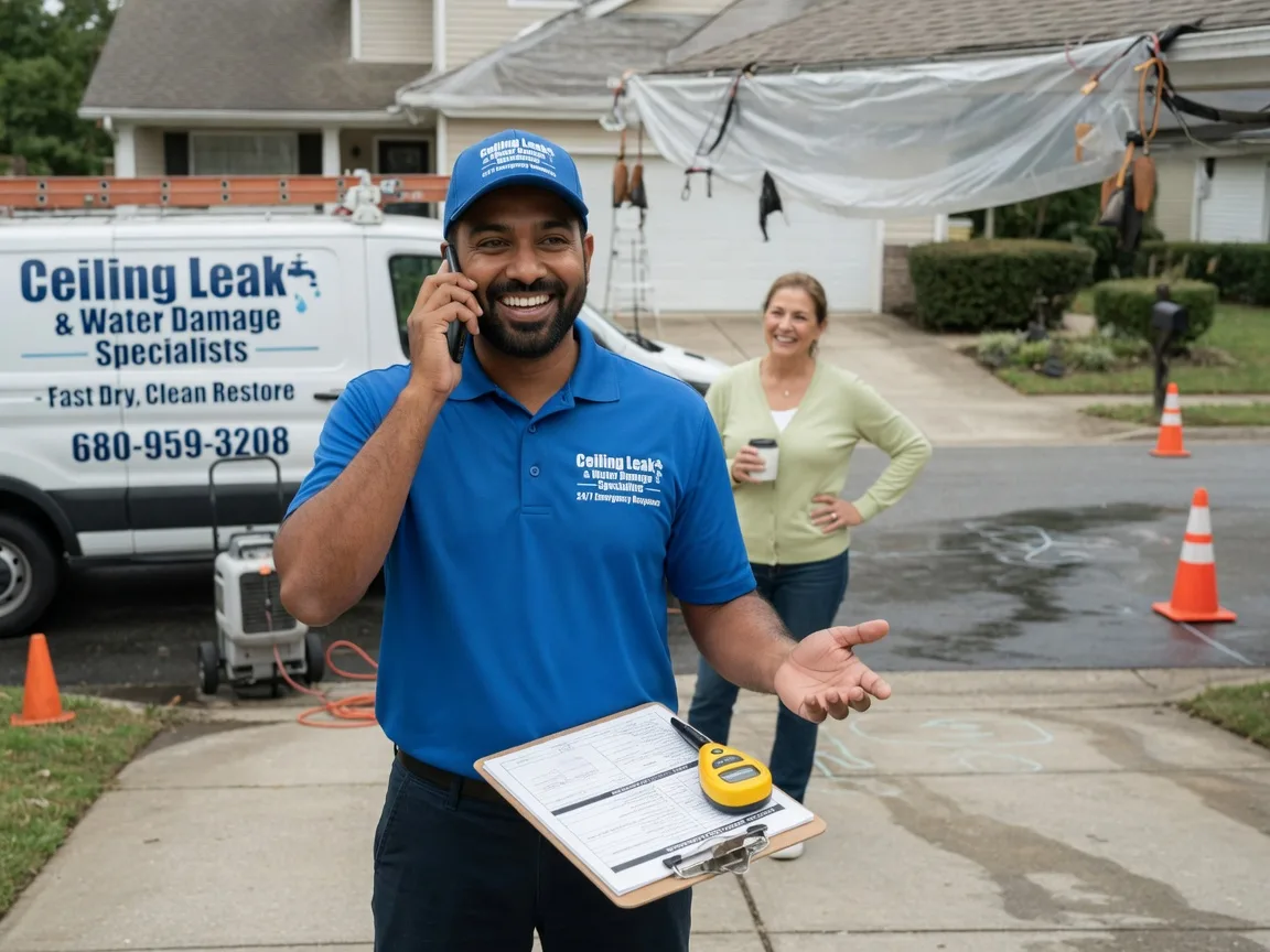 Ceiling Leak Cleanup Perkins, MO FAQs